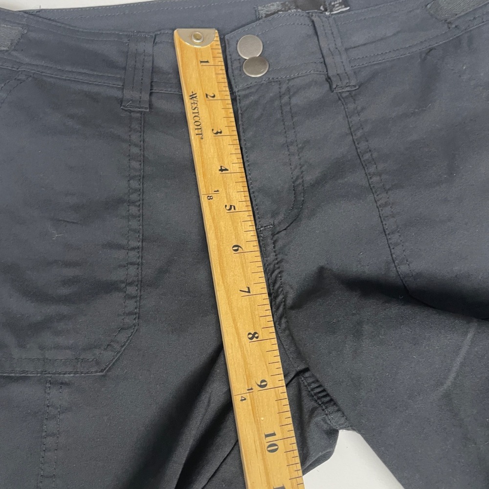 prAna Essex Pants Size 4 Black Gorpcore Hiking Outdoor Utility W43180731 - Picture 10 of 11